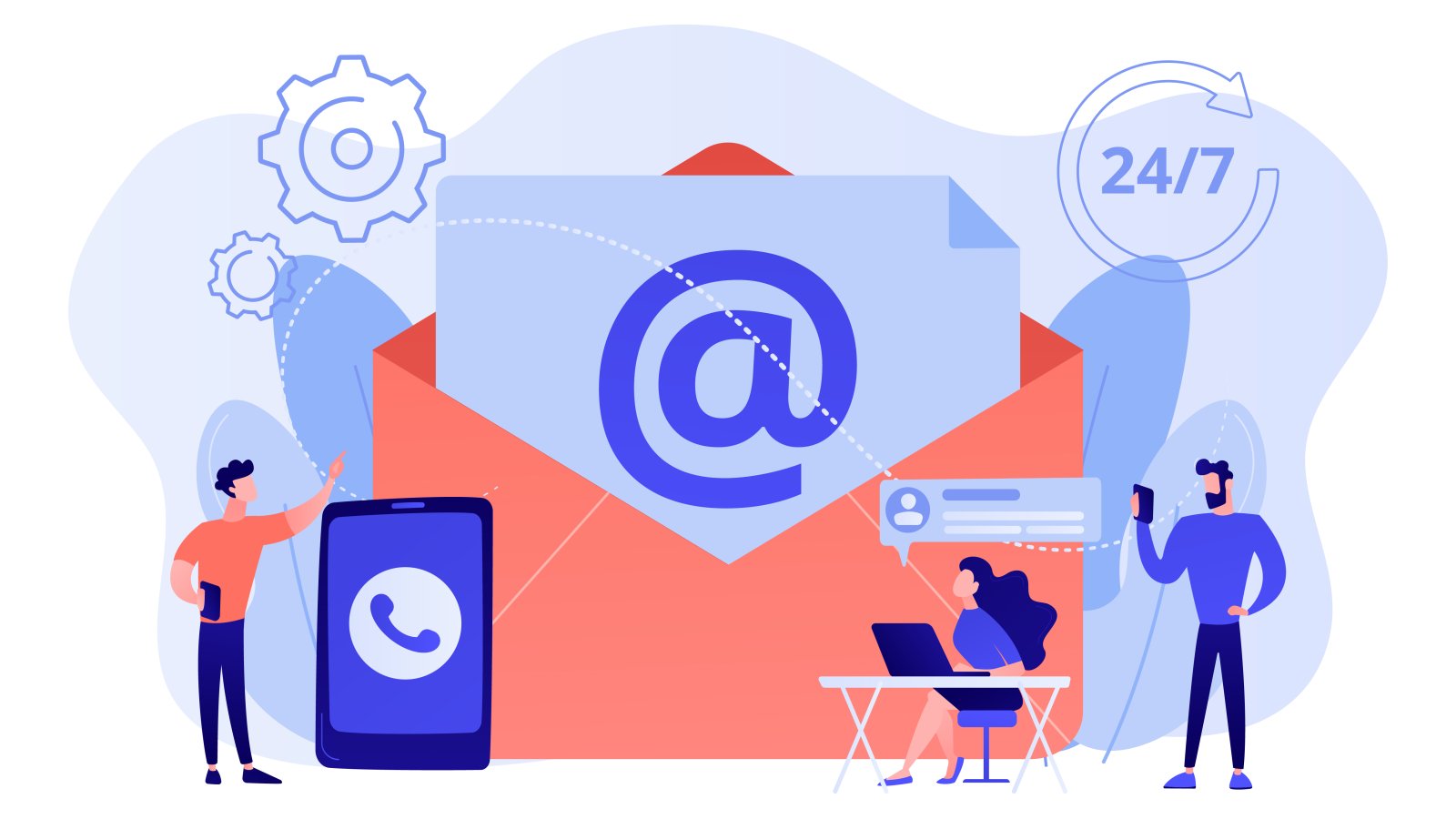 Gestion des contacts — visuel